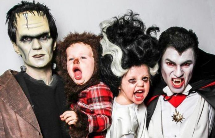 La Familia de Neil Patrick Harris  es un #HalloweenGoals