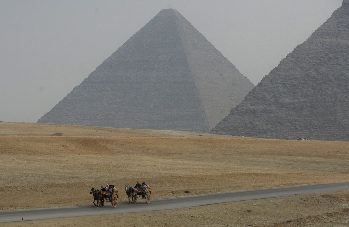 Descubren cámara oculta en la Gran Piramide de Giza