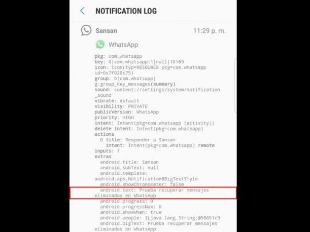 Entérate qué decía algún mensaje eliminado en #WhatsApp