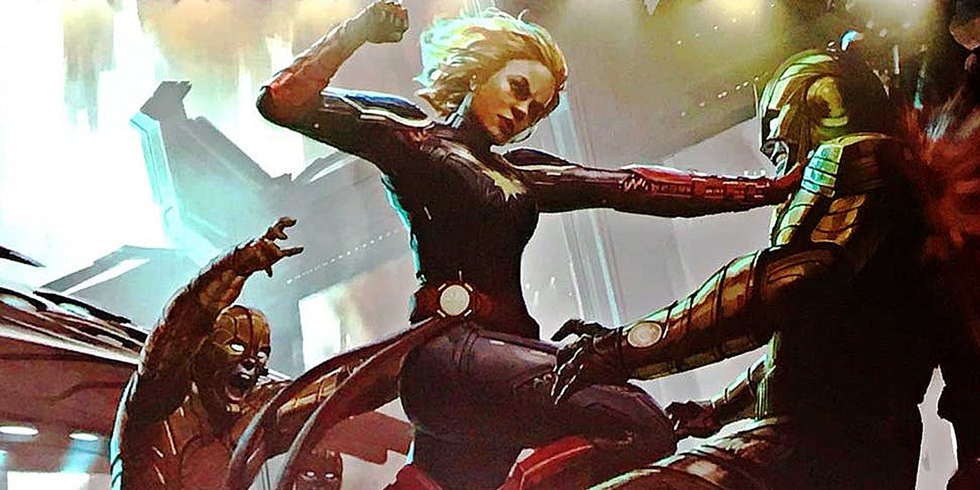 ¡Primera imagen de Brie Larson como Captain Marvel!