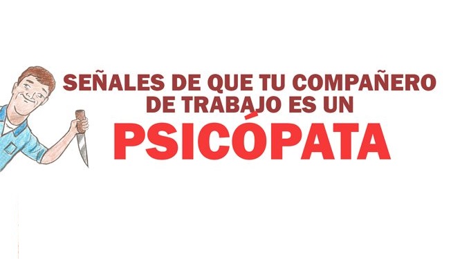 ¿Compañero Godín psicópata en la oficina? ¡te enseñamos a identificarlo!