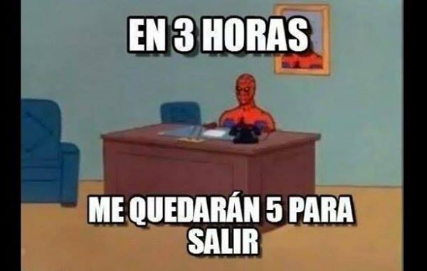 ¿Y el cuerpo? Relajado, relajado, relajado… al salir de la oficina, claro.