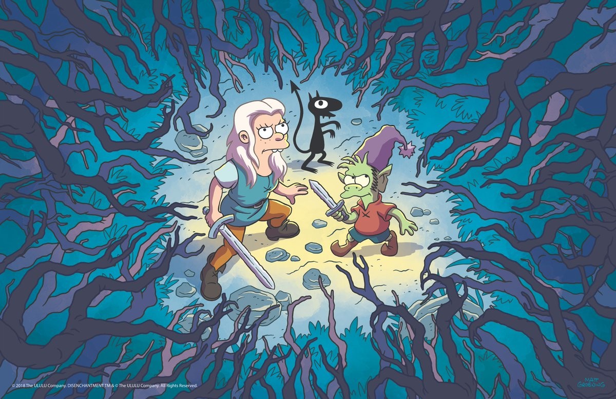 Así luce ‘Disenchantment’, la nueva serie animada de Matt Groening