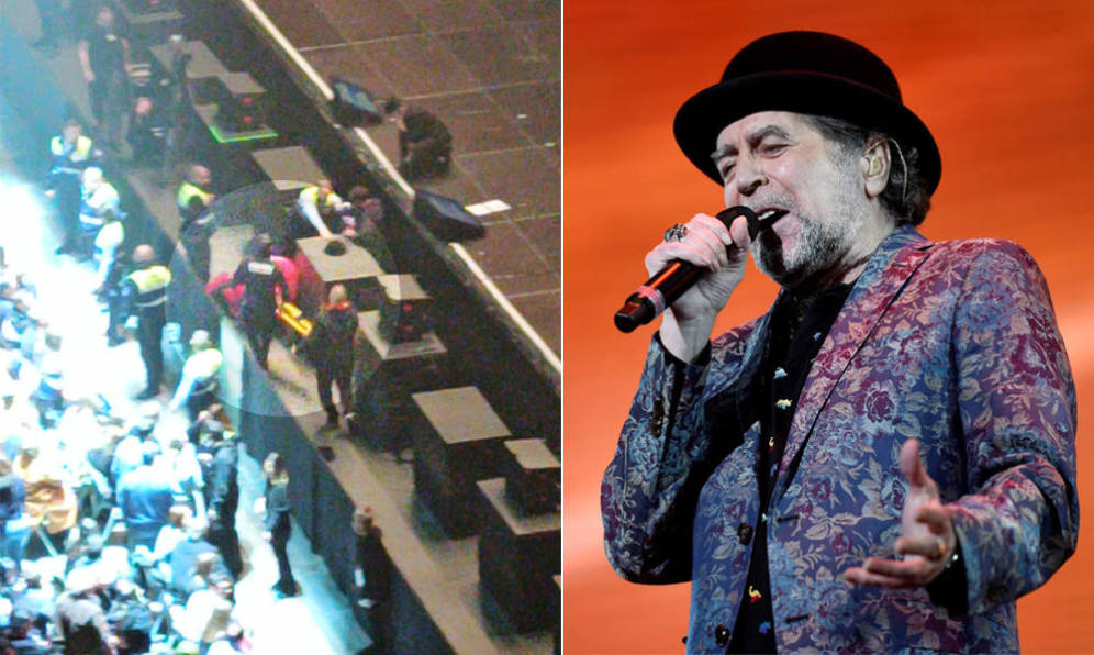 Caída ocasiona coagulo a Joaquín Sabina ¡termina en operación!