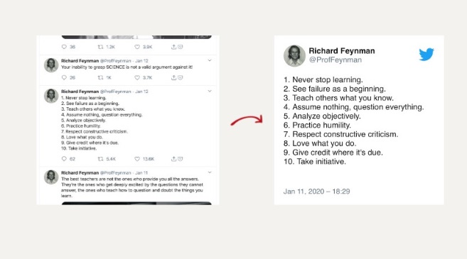 Ahora puedes compartir capturas de pantallas de Twitter en Instagram ¡Más profesional!