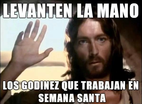 ¿Por qué es obligatorio descansar en semana santa?