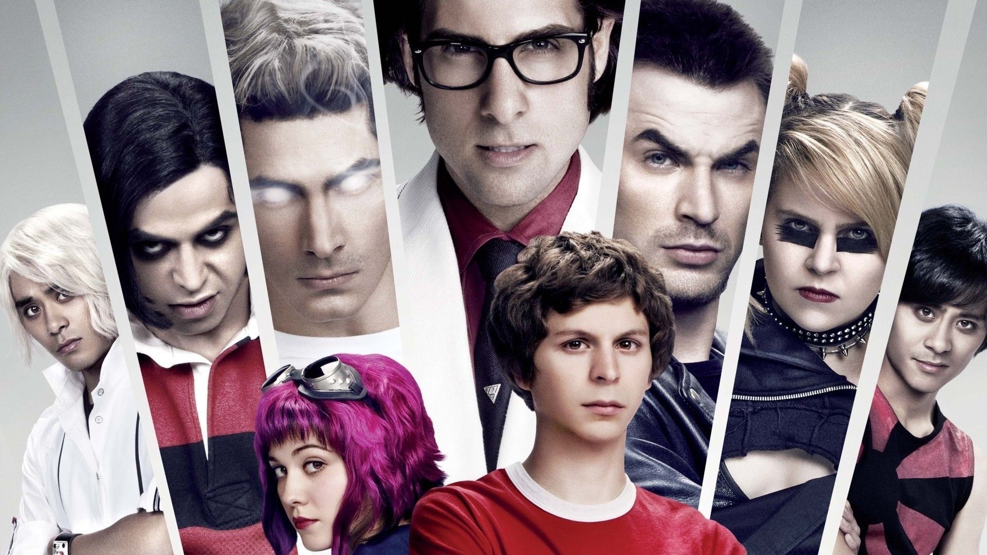 Guiño guiño de los actores con el título de Scott Pilgrim