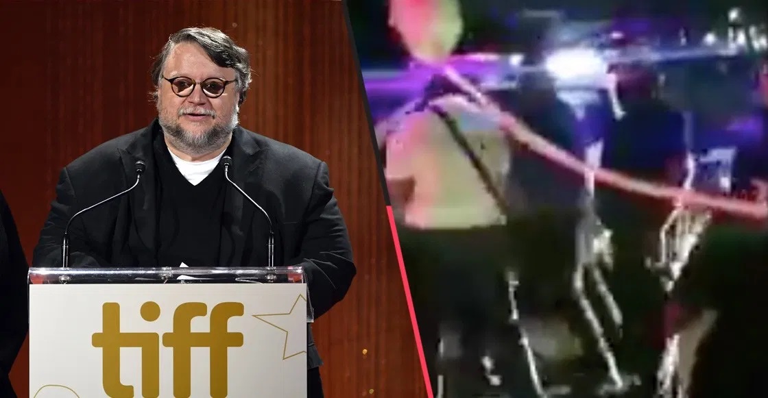 Guillermo del Toro encabeza protesta de injusticia a Giovanni López
