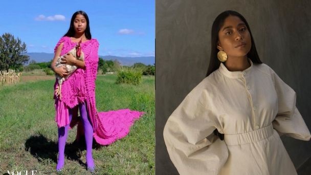 Modelo oaxaqueña pone en alto la belleza mexicana en portada de VOGUE
