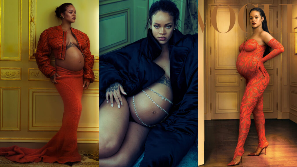 Rihanna disfruta moda y recta final de su embarazo