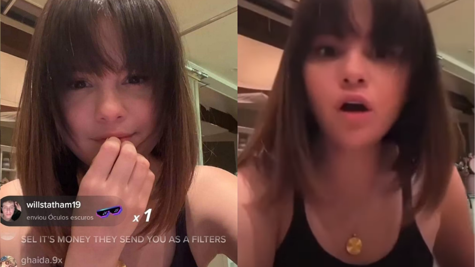 Selena Gomez termina live en TikTok porque gente no paraba de mandarle dinero