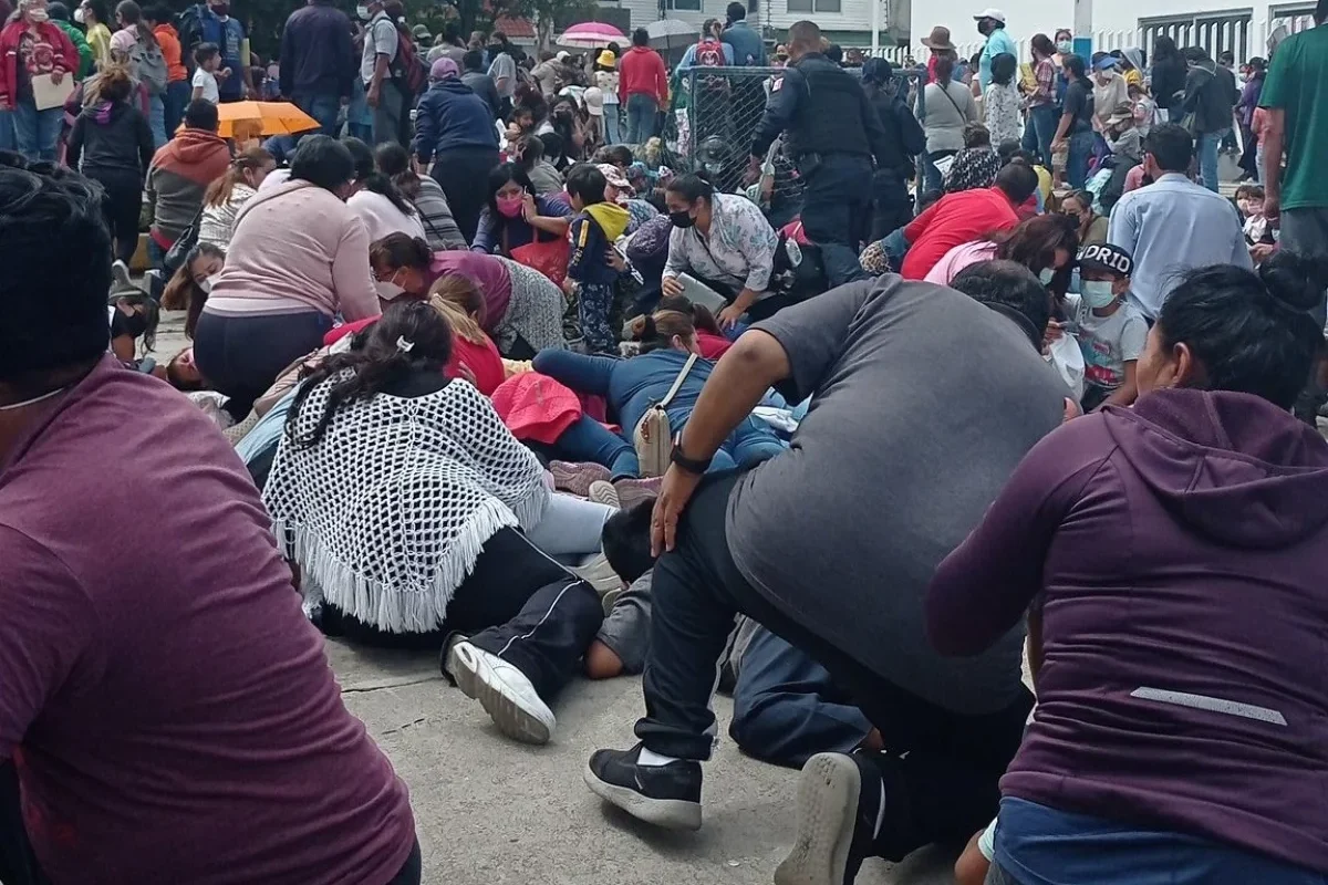 Tiroteo en centro de vacunación infantil de Puebla