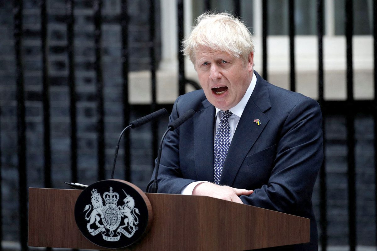 Boris Johnson anuncia su dimisión como primer ministro