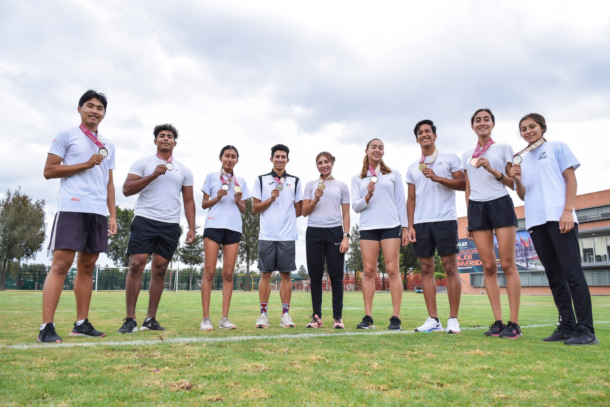 El atletismo de la UDLAP conquista nueve medallas en los Juegos Nacionales de CONADE