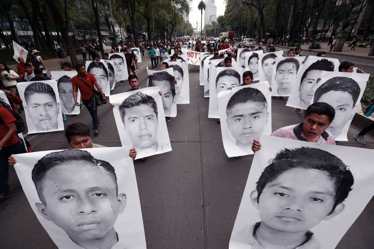 Nos faltan 43: Ayotzinapa fue un crimen de Estado 