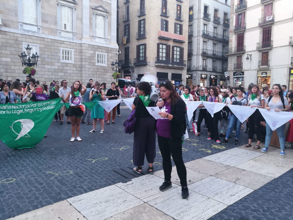 Así transcurre el día de Acción Global por el Acceso al Aborto Legal y Seguro