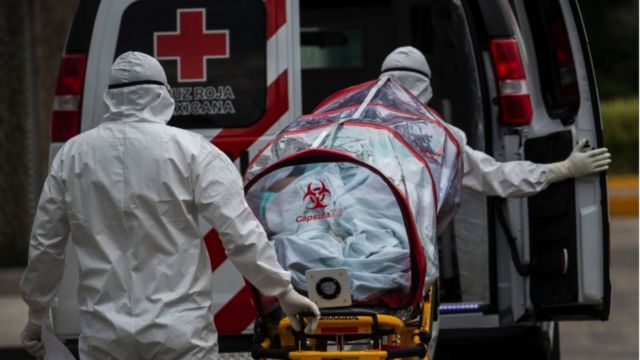 Sexta oleada de casos de Covid-19 en México