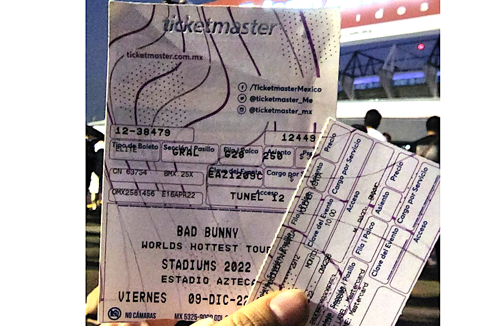 Ricardo Sheffield la duplicidad de boletos en concierto de Bad Bunny