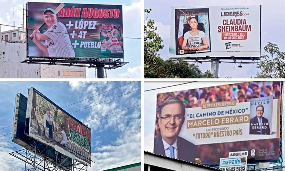 Tras llamado de atención de AMLO, Morena pide a “corcholatas” deslindarse de espectaculares