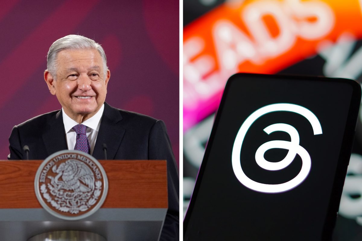 AMLO celebra la competencia en redes sociales con la llegada de Threads