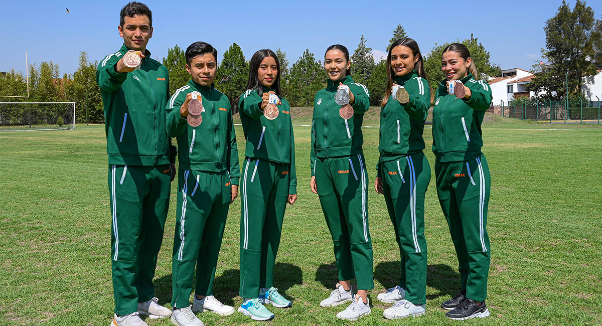 ¡Aztecas de la UDLAP triunfan en la Universiadad Nacional de taekwondo! 