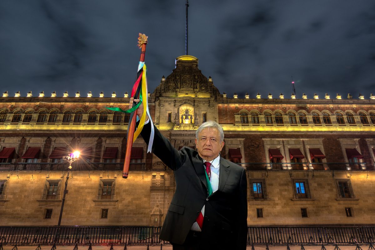 Autoridad indígena reclama a AMLO por entrega del bastón de mando a Sheinbaum
